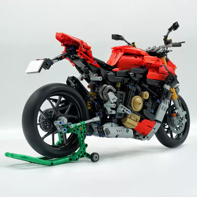 Ducati Streetfighter V4S 2221pcs-Building Blocks set -Turbo Moc