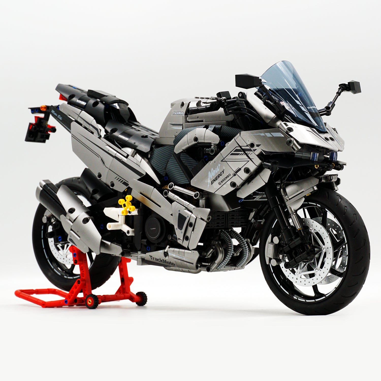 Kawasaki H2R 2156pcs - Building blocks kit.- Turbo Moc