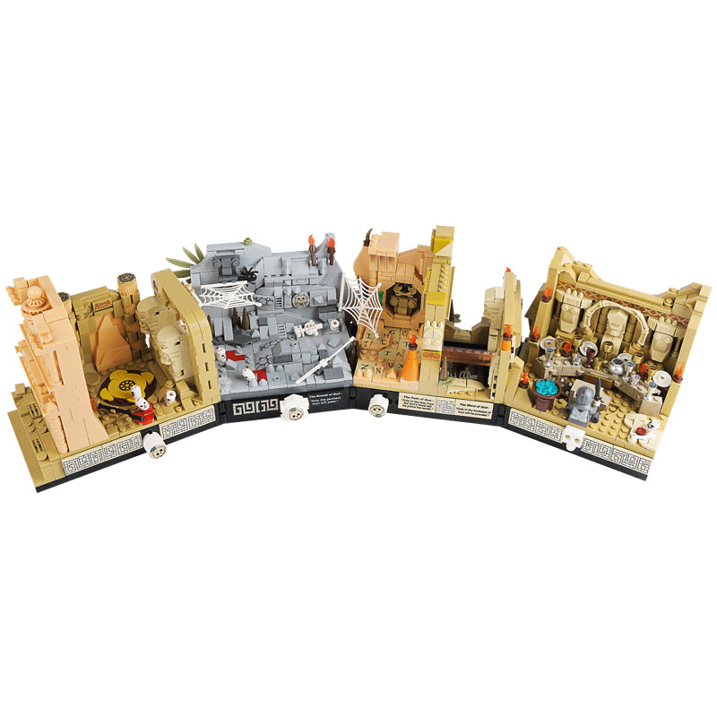 Indiana Jones The temple of the Holy Grail - Building Set | Turbo Moc