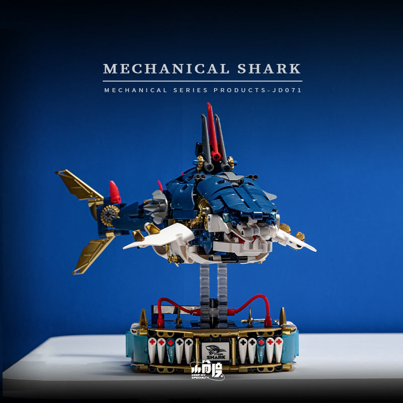 Mechanical Cyber Shark 1213pcs - Lego compatible building blocks - Turbo Moc