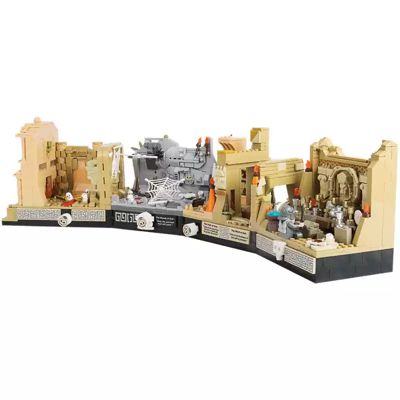 Indiana Jones The temple of the Holy Grail - Building Set | Turbo Moc