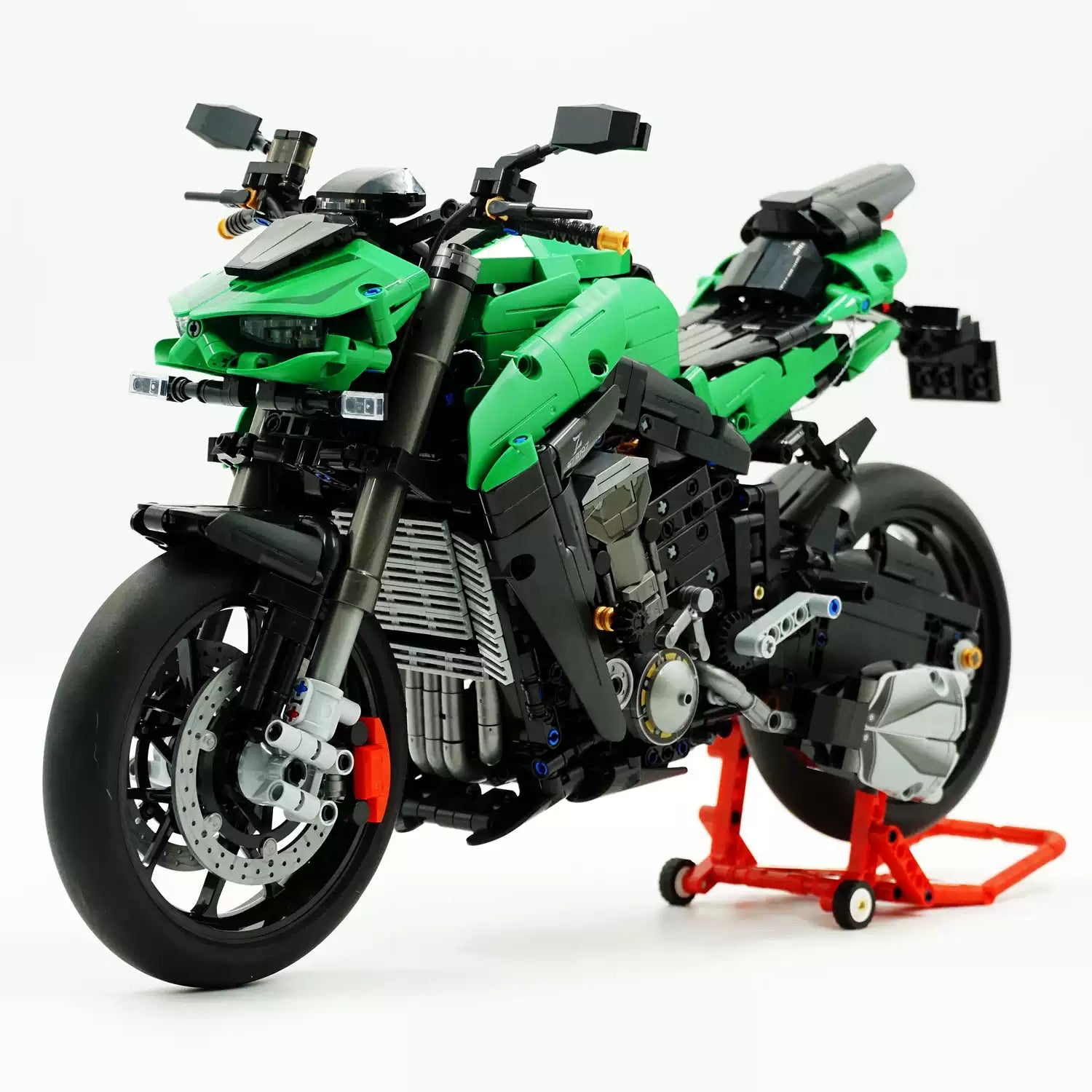 Kawasaki Z1000R 2088pcs-Building Blocks set -Turbo Moc