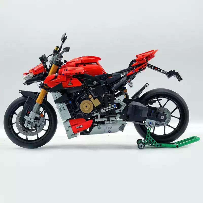 Ducati Streetfighter V4S 2221pcs-Building Blocks set -Turbo Moc