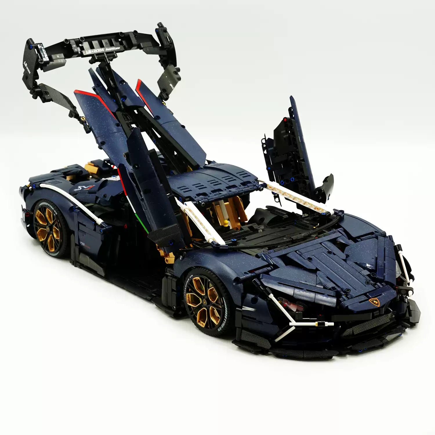 Lamborghini Revuelto SVJ 2024 4105pcs-Building Blocks set -Turbo Moc