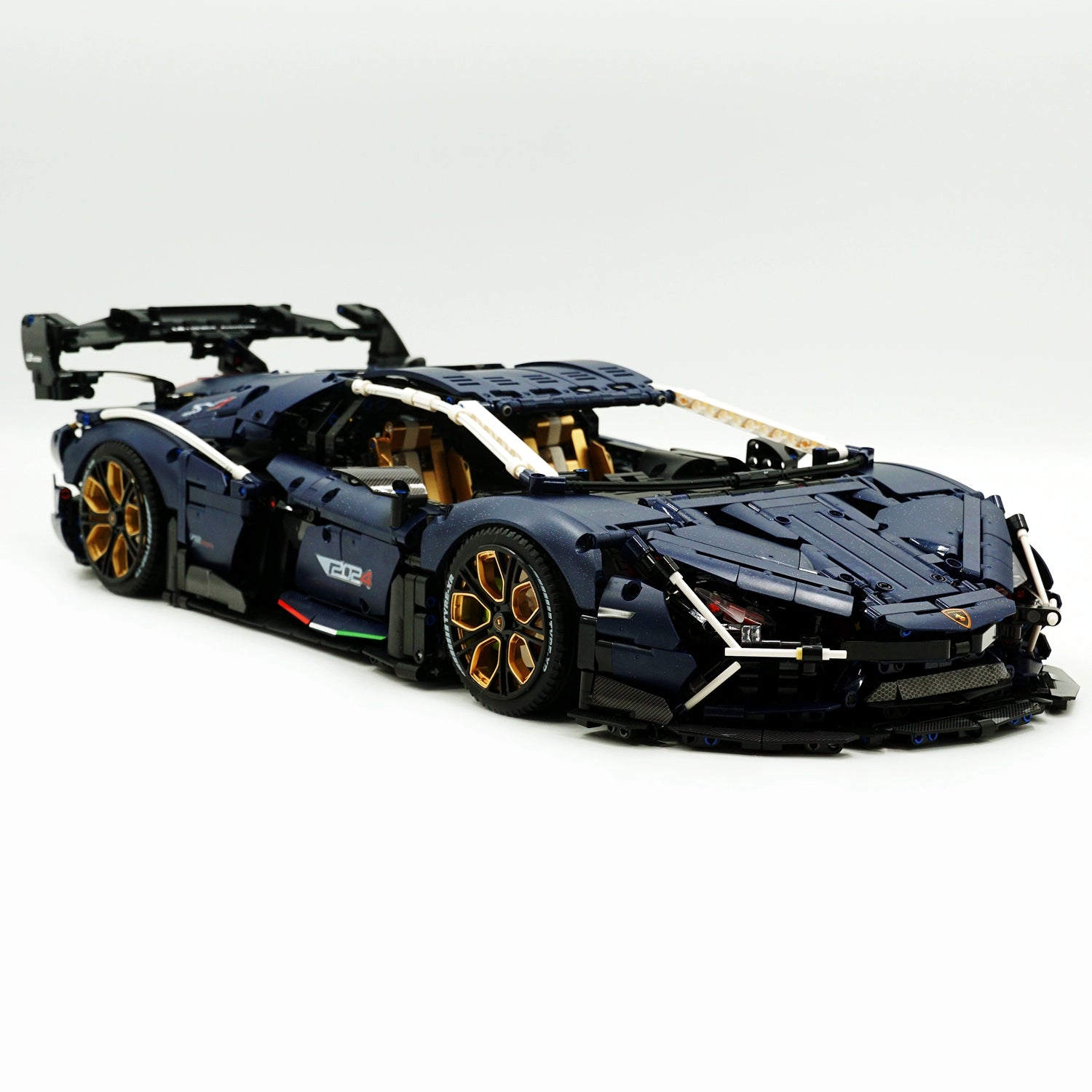 Lamborghini Revuelto SVJ 2024 4105pcs-Building Blocks set -Turbo Moc