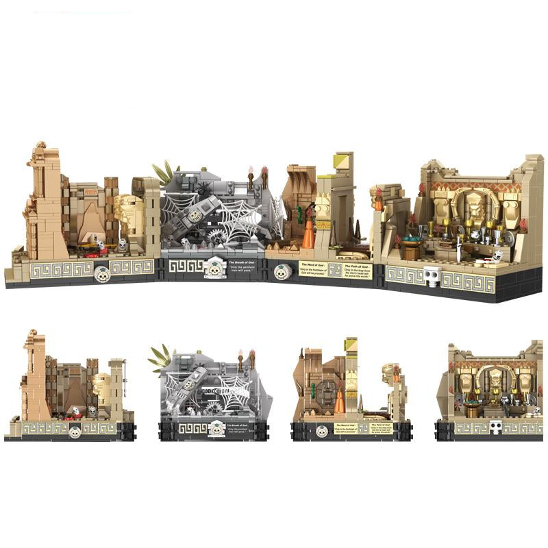 Indiana Jones The temple of the Holy Grail - Building Set | Turbo Moc