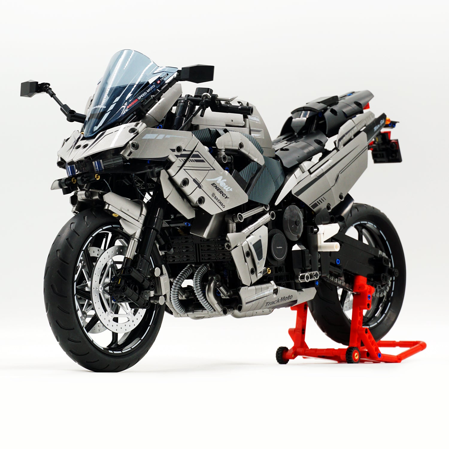 Kawasaki H2R 2156pcs - Building blocks kit.- Turbo Moc