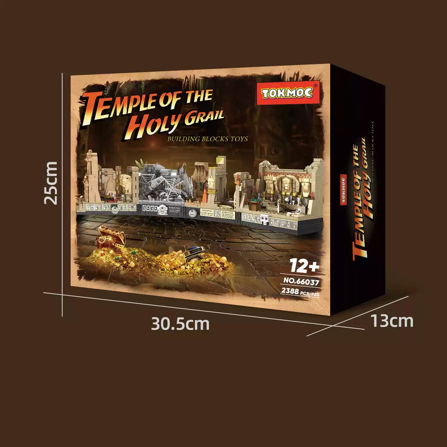 Indiana Jones The temple of the Holy Grail - Building Set | Turbo Moc