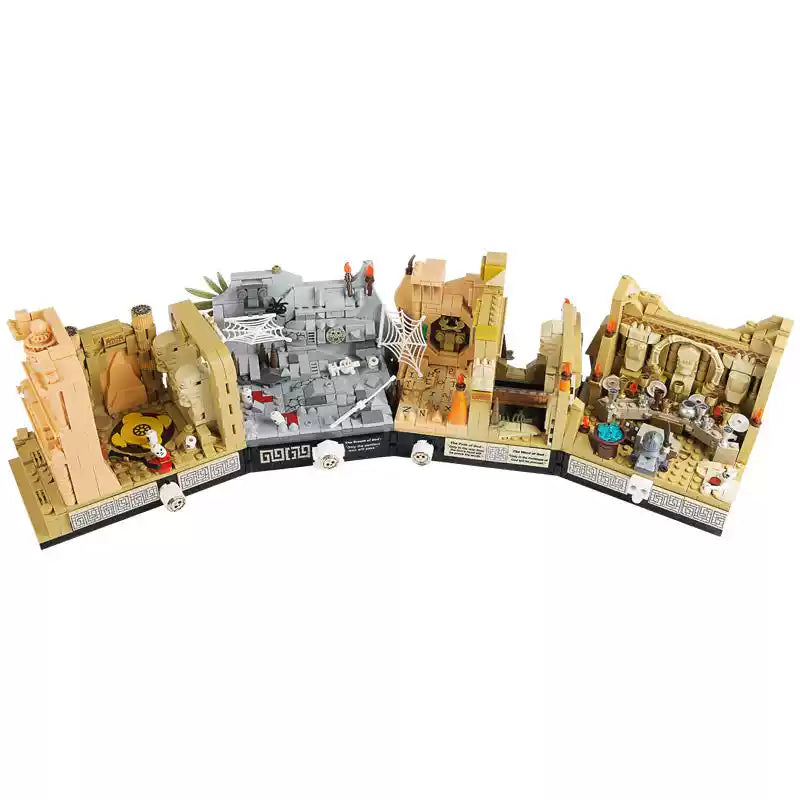 Indiana Jones The temple of the Holy Grail - Building Set | Turbo Moc