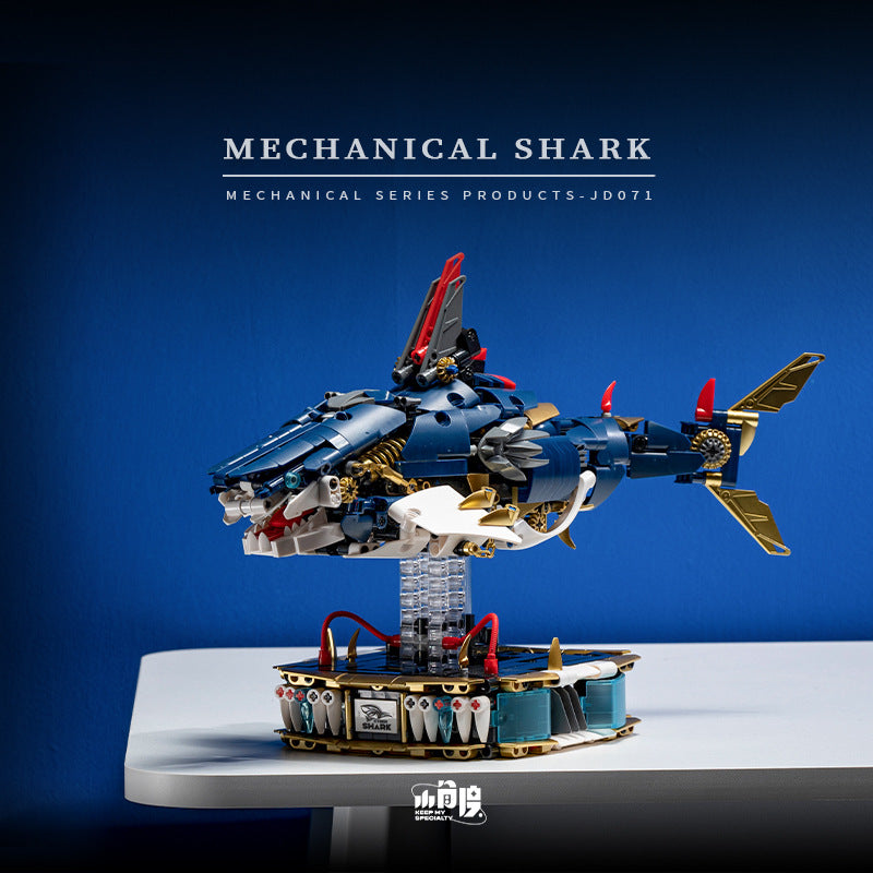 Mechanical Cyber Shark 1213pcs - Lego compatible building blocks - Turbo Moc