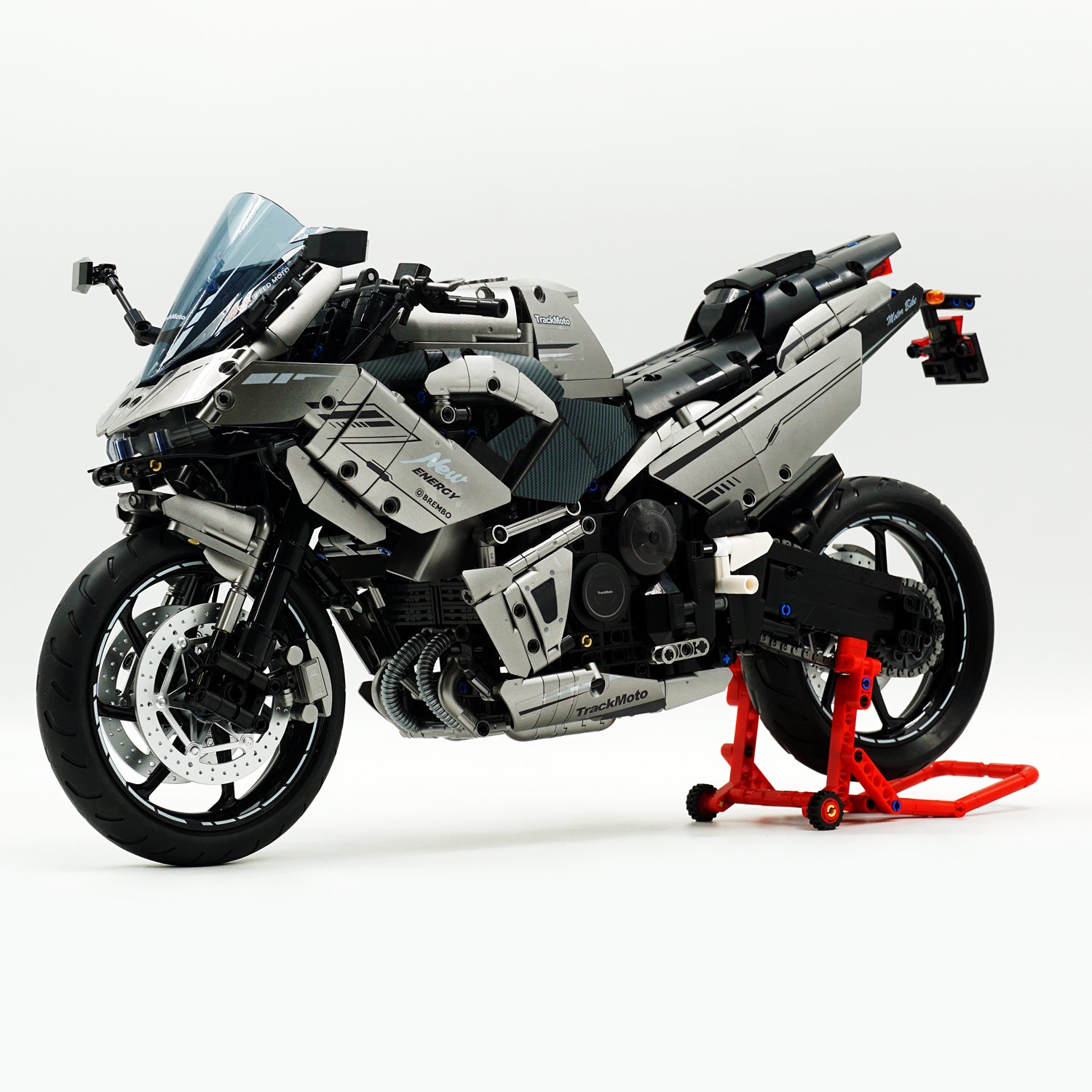 Kawasaki H2R 2156pcs - Building blocks kit.- Turbo Moc