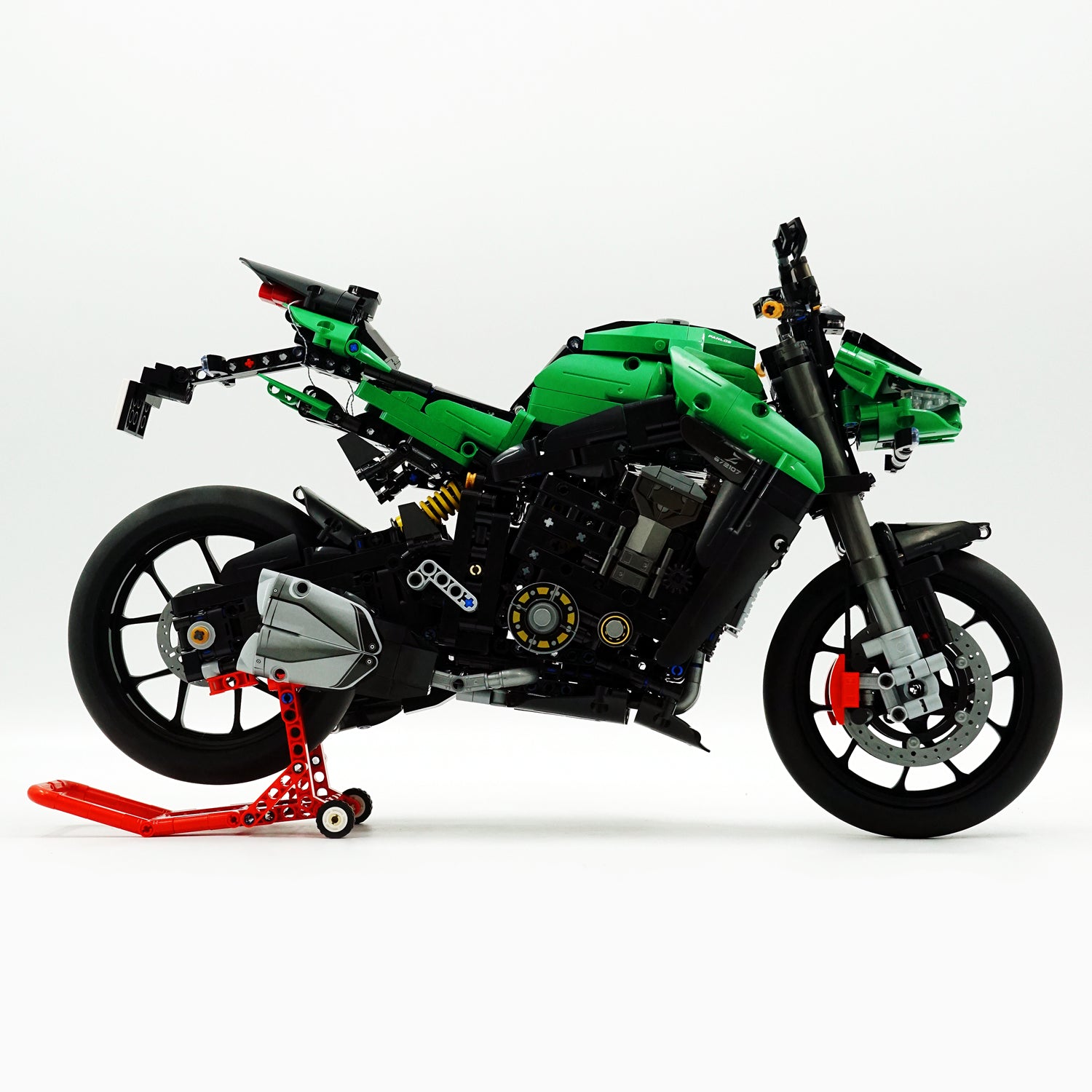 Kawasaki Z1000R 2088pcs-Building Blocks set -Turbo Moc