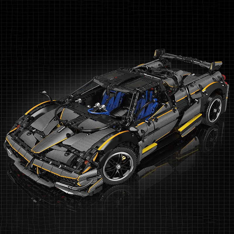 Pagani Huayra Carbon Edition 4801pcs-Building Blocks set -Turbo Moc