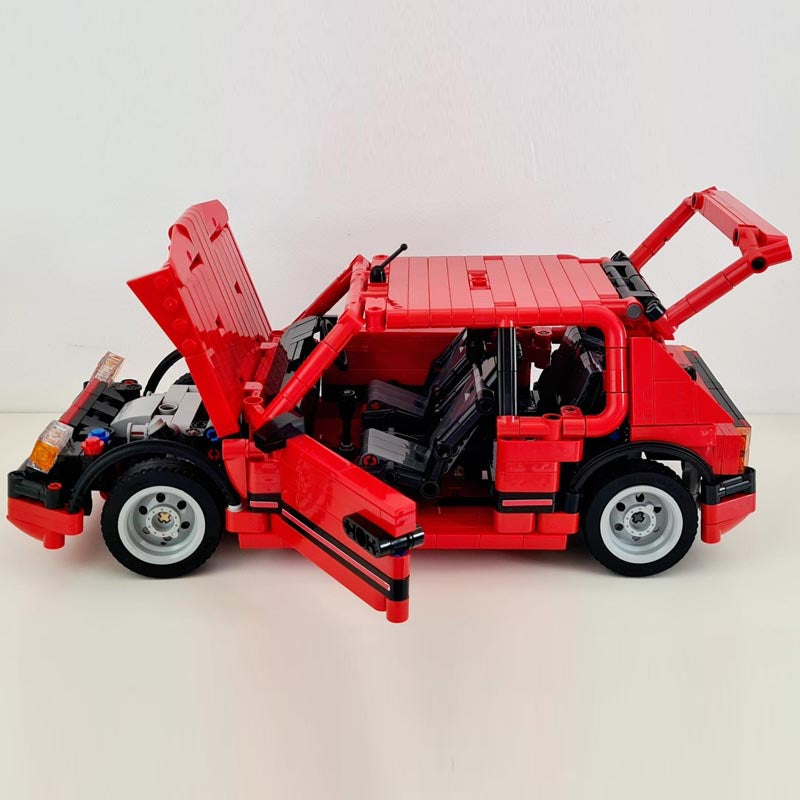 Peugeot 205 GTI | 958pcs-Building Blocks set -Turbo Moc