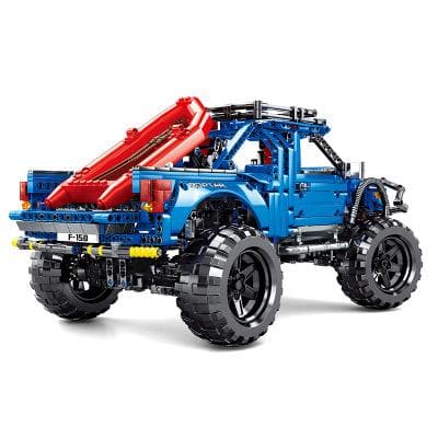 Pickup Beach Truck 1290pcs-Building Blocks set -Turbo Moc