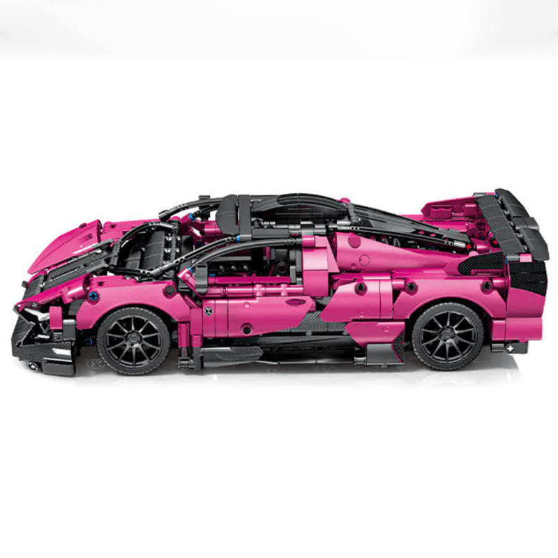 Pink Master Concept Car 1316pcs-Building Blocks set -Turbo Moc