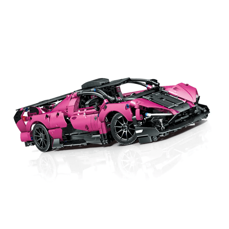 Pink Master Concept Car 1316pcs-Building Blocks set -Turbo Moc