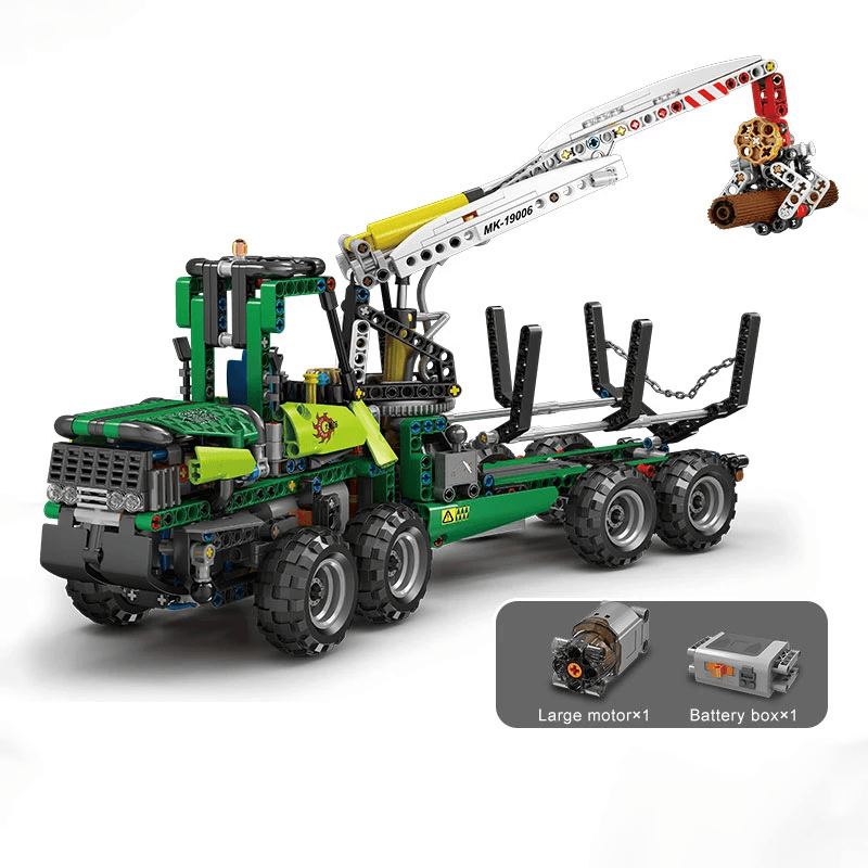 Pneumatic Forest Machine 938pcs-Building Blocks set -Turbo Moc