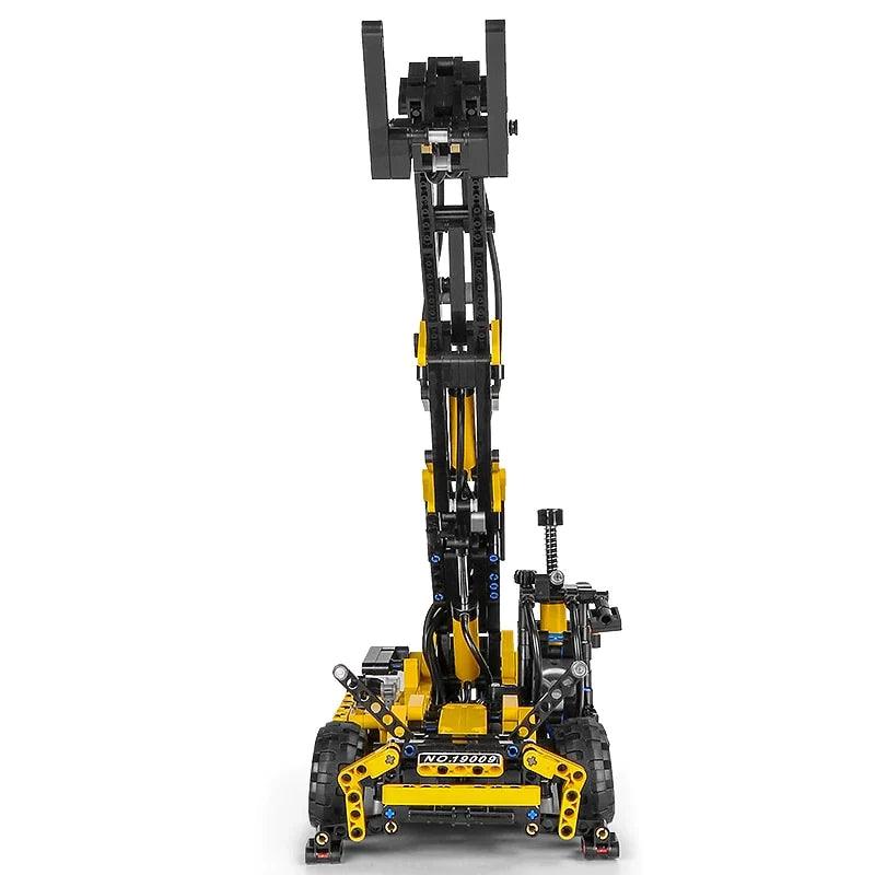 Pneumatic Telehandler Model 803pcs-Building Blocks set -Turbo Moc