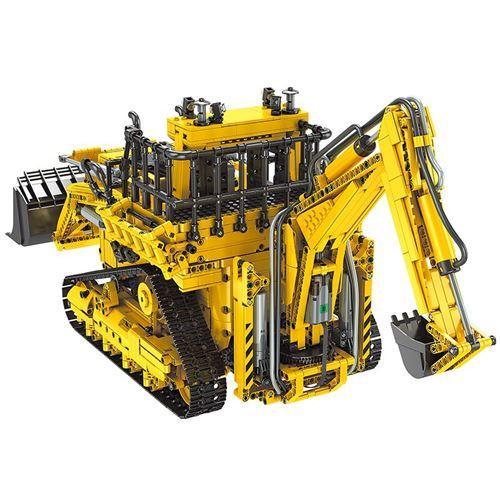 Pneumatic bulldozer with remote control 3963pcs-Building Blocks set -Turbo Moc