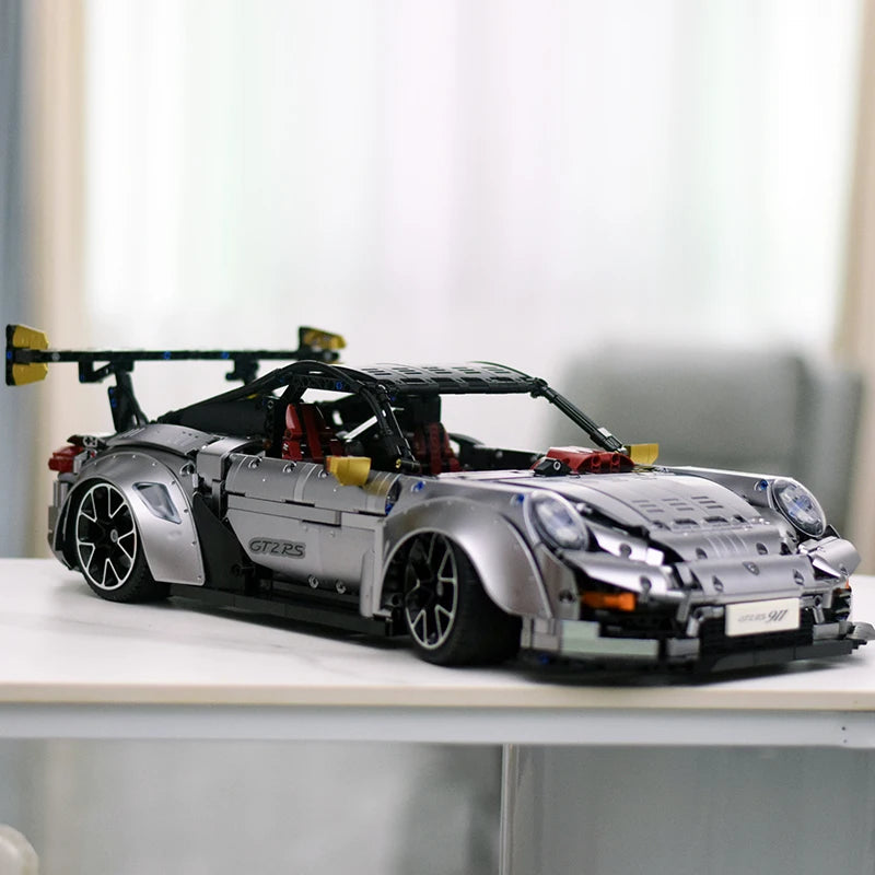 Porsche 911 GT2RS 3389pcs-Building Blocks set -Turbo Moc