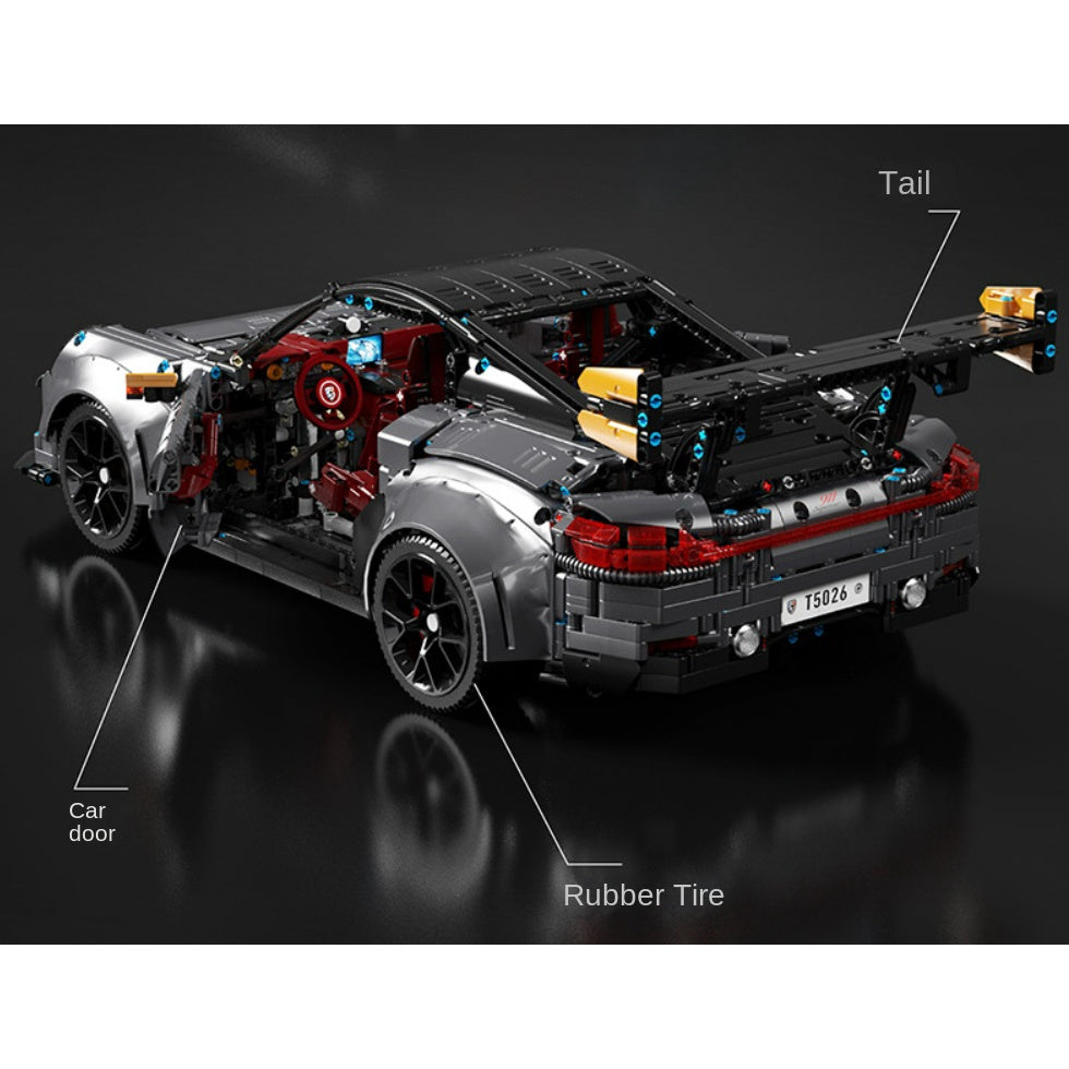 Porsche 911 GT2RS 3389pcs-Building Blocks set -Turbo Moc