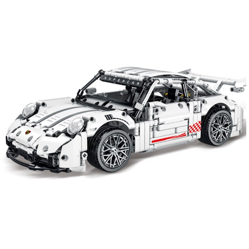 Porsche 911 Remote Controlled Coupe 1267pcs-Building Blocks set -Turbo Moc