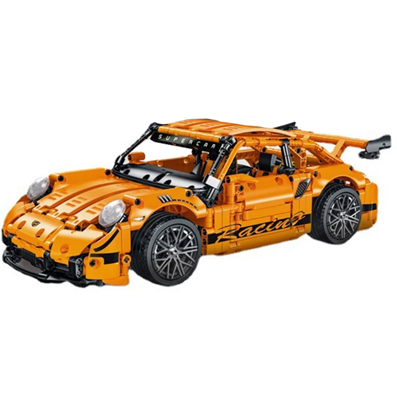 Porsche 911 Remote Controlled Coupe 1267pcs-Building Blocks set -Turbo Moc