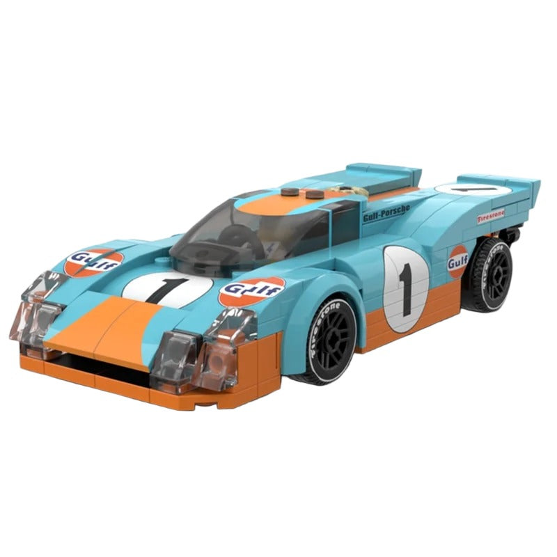 Porsche 917 K Gulf Daytona 1970 | 187pcs-Building Blocks set -Turbo Moc