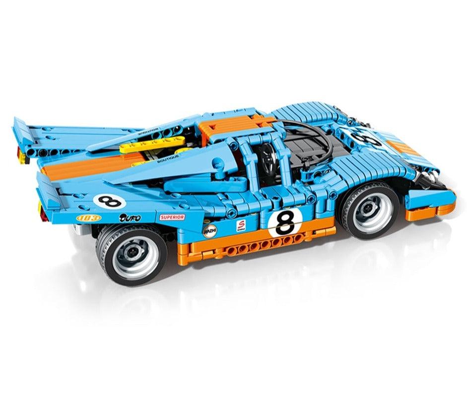 Porsche 917K Gulf 784pcs-Building Blocks set -Turbo Moc