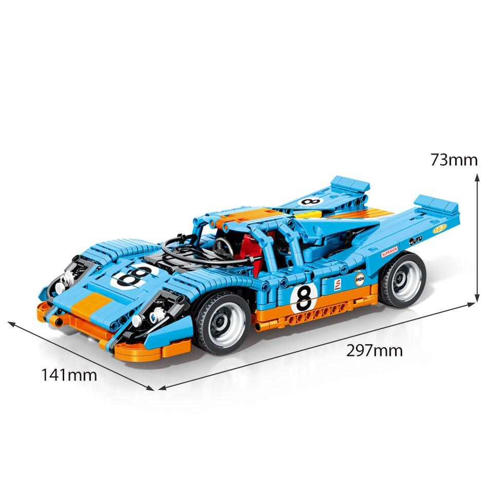 Porsche 917K Gulf 784pcs-Building Blocks set -Turbo Moc