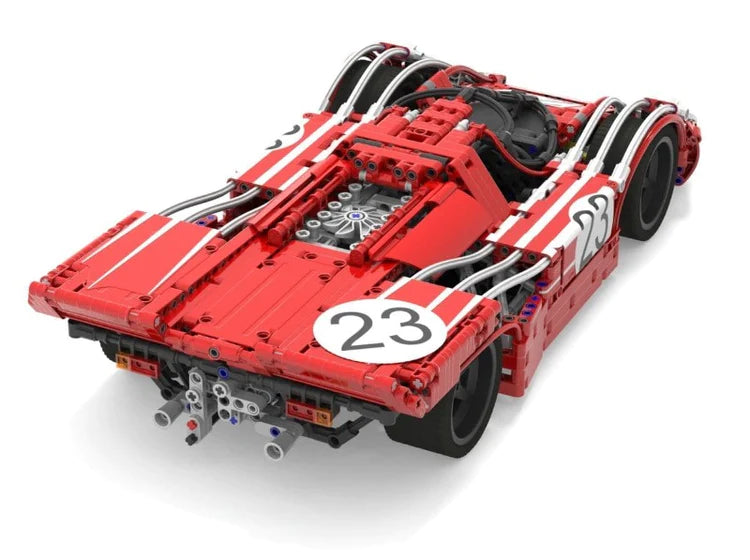 Porsche 917K Le Mans 1970 | 1895pcs-Building Blocks set -Turbo Moc