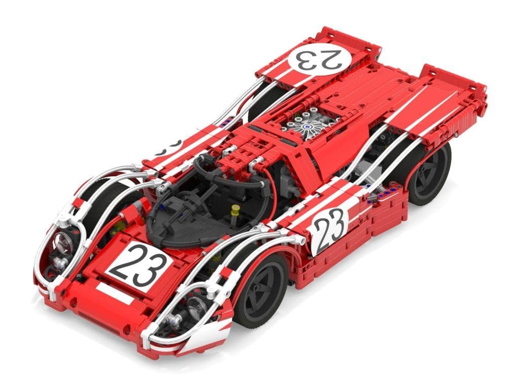 Porsche 917K Le Mans 1970 | 1895pcs-Building Blocks set -Turbo Moc