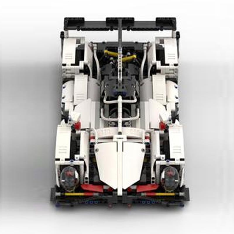 Porsche 919 Hybrid LMP1 24h Le Mans | 1363pcs-Building Blocks set -Turbo Moc