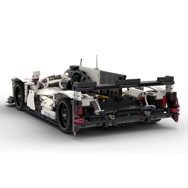 Porsche 919 Hybrid LMP1 24h Le Mans | 1363pcs-Building Blocks set -Turbo Moc