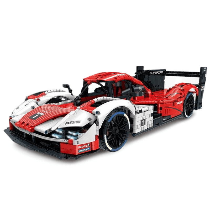 Porsche 963 Le Mans 2023 3459pcs-Building Blocks set -Turbo Moc