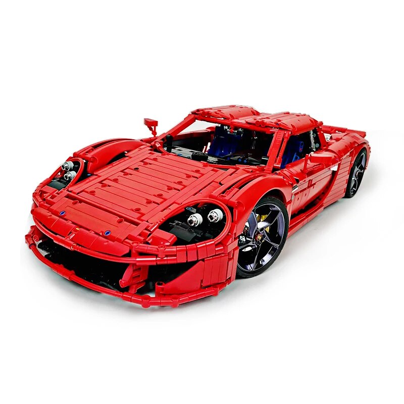 Porsche Carrera GT 1:8 | 3790pcs-Building Blocks set -Turbo Moc