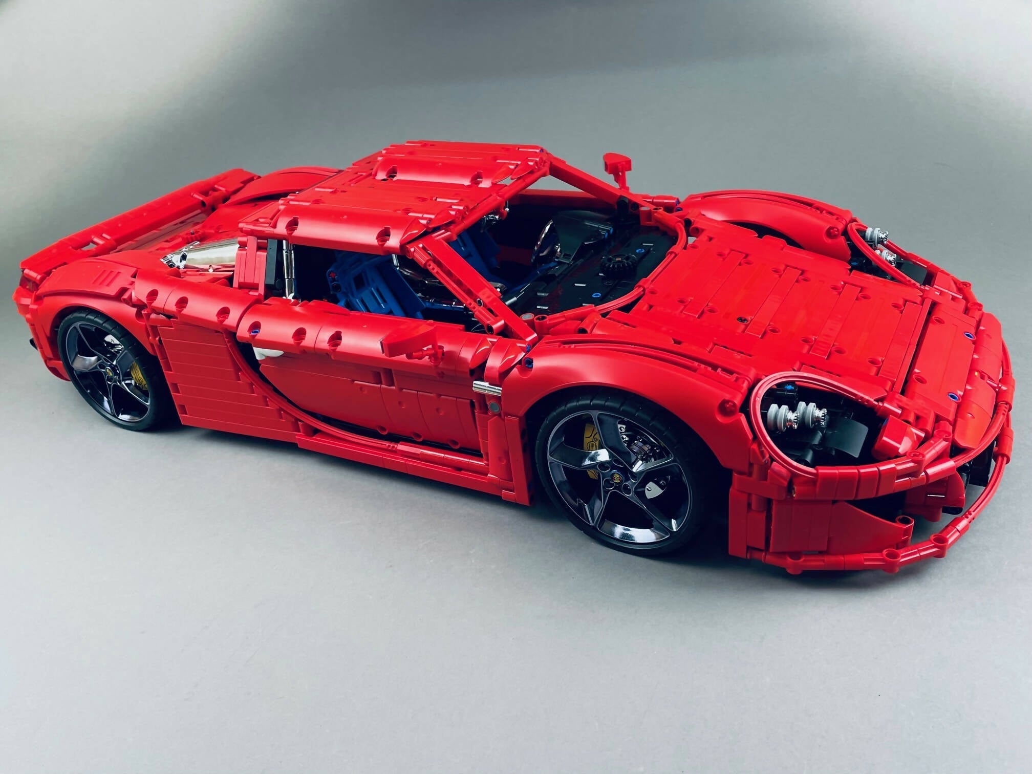 Porsche Carrera GT 1:8 | 3790pcs-Building Blocks set -Turbo Moc