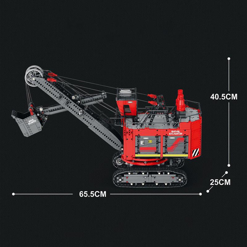 Power Shovel Excavator 2968pcs-Building Blocks set -Turbo Moc