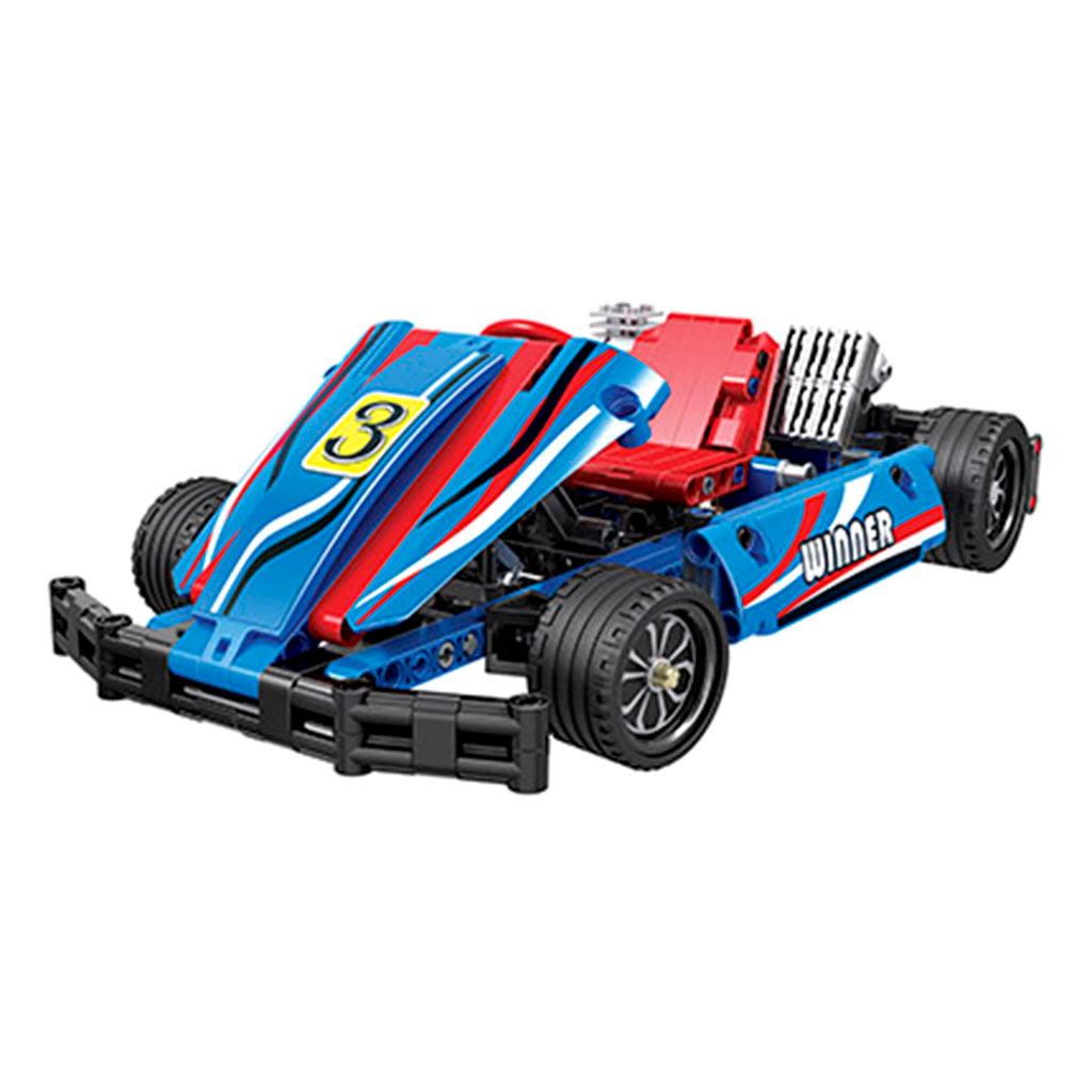 Racing Kart Model 371pcs-Building Blocks set -Turbo Moc