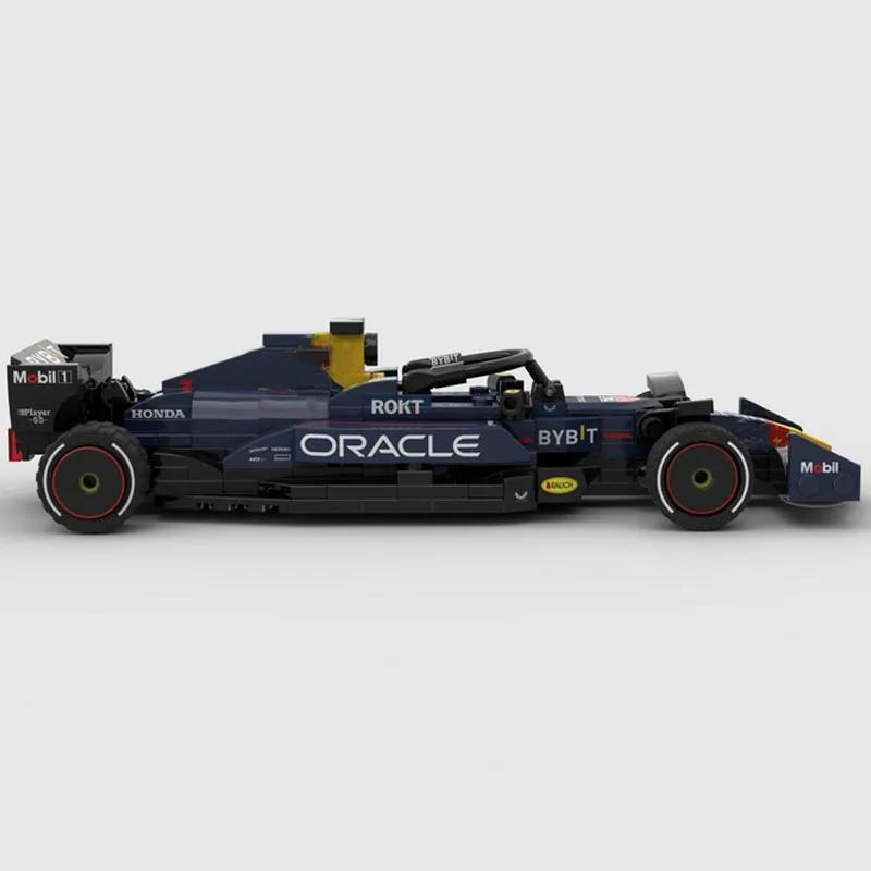 Red Bull F1 RB19 Oracle | 333pcs-Building Blocks set -Turbo Moc