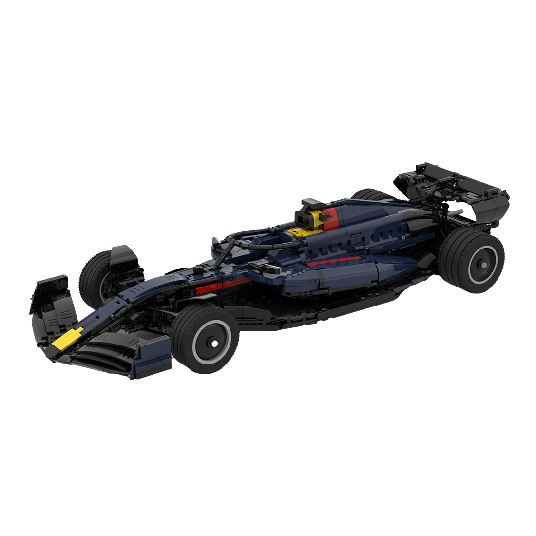 Red Bull Racing F1 RB20 1:8 3273pcs-Building Blocks set -Turbo Moc