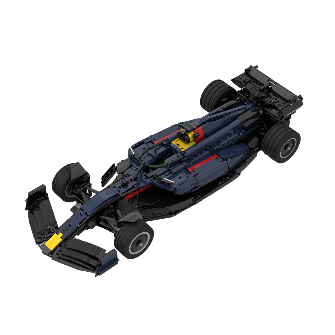 Red Bull Racing F1 RB20 1:8 3273pcs-Building Blocks set -Turbo Moc