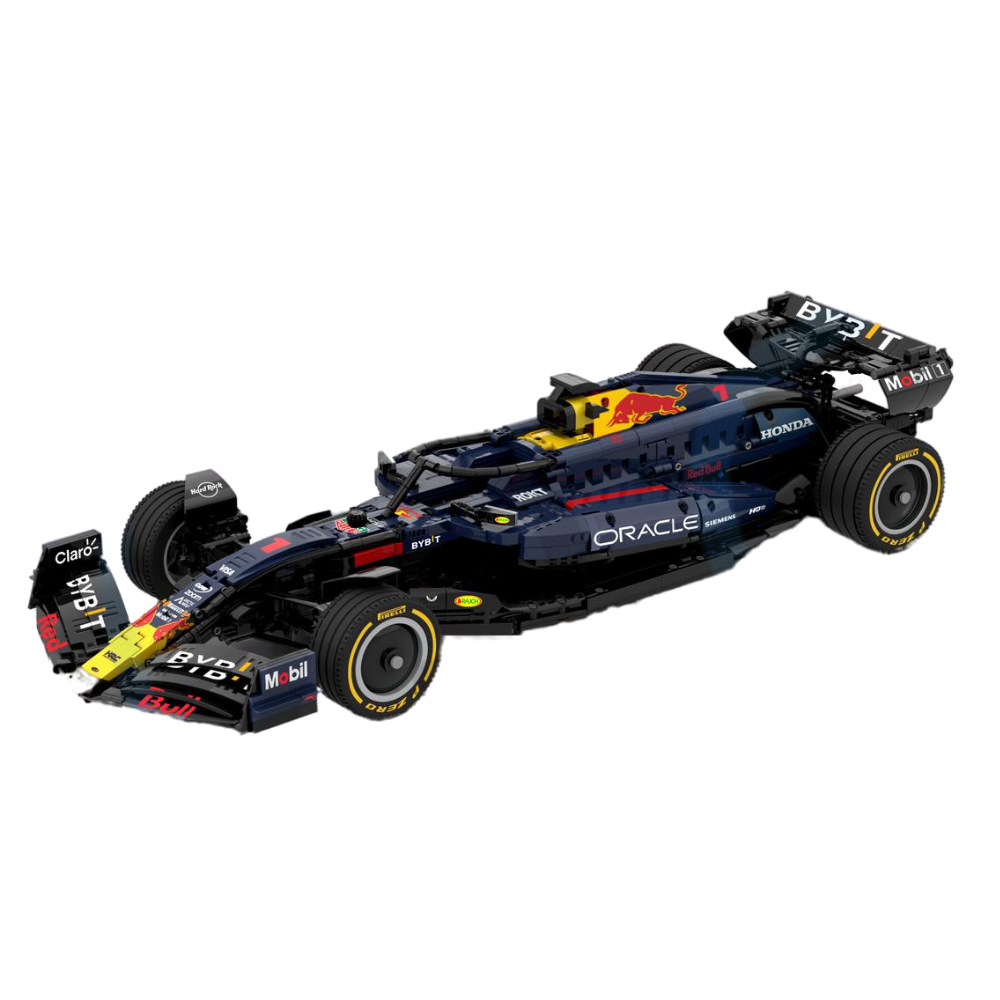 Red Bull Racing F1 RB20 1:8 3273pcs-Building Blocks set -Turbo Moc