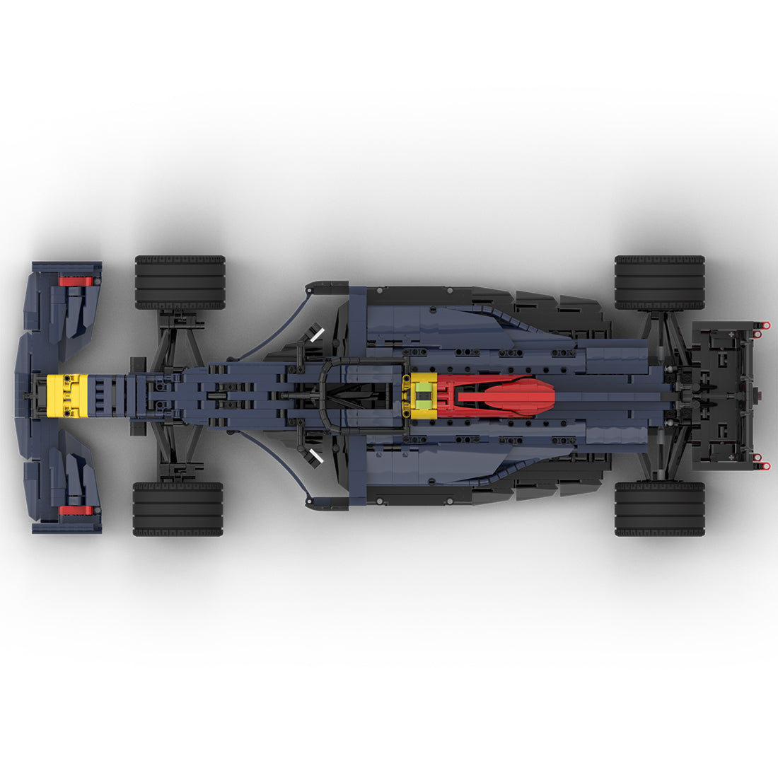 Red Bull Racing Honda F1 RB16B 1:8 | 2638pcs-Building Blocks set -Turbo Moc