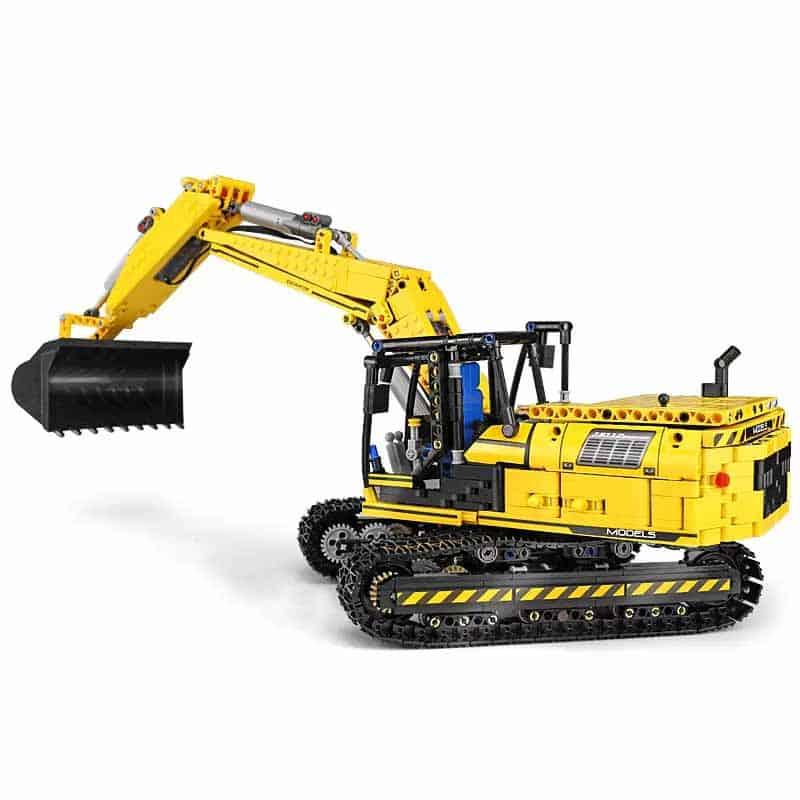 Remote Control Excavator 1830pcs-Building Blocks set -Turbo Moc