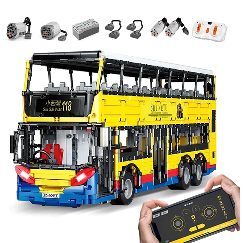 Remote Controlled Bus 4315pcs-Building Blocks set -Turbo Moc