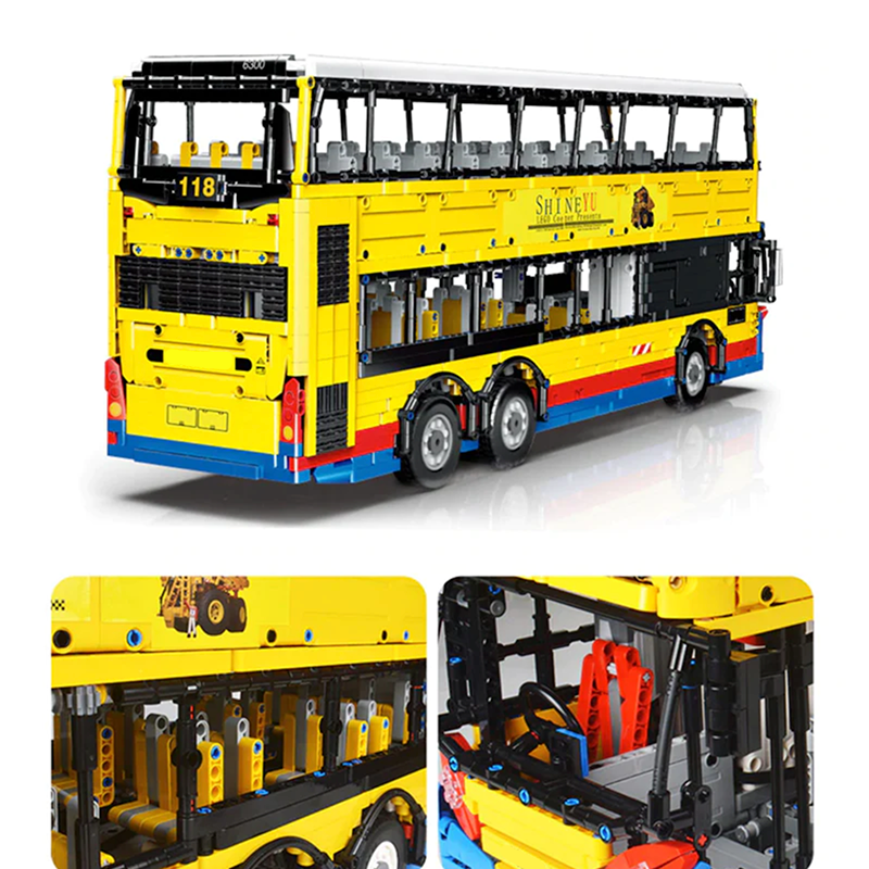 Remote Controlled Bus 4315pcs-Building Blocks set -Turbo Moc