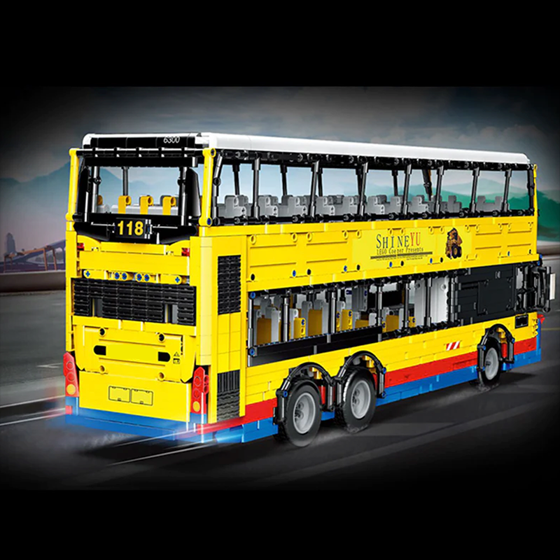 Remote Controlled Bus 4315pcs-Building Blocks set -Turbo Moc