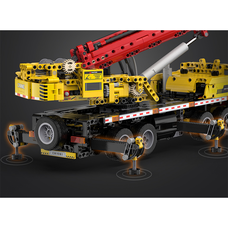 Remote Controlled Crane 1831pcs-Building Blocks set -Turbo Moc